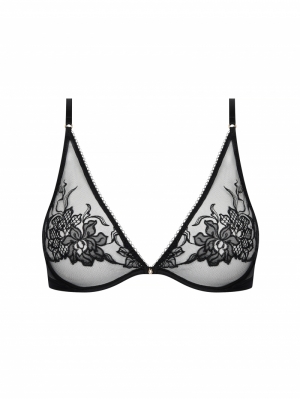 ADORABLE EN SEXY TRIANGEL BH NO/NOIR