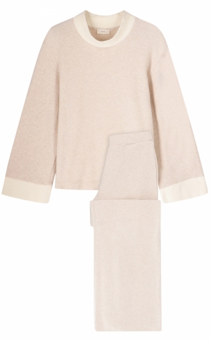 HOMEWEAR SET BEIGE CHINE