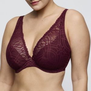 SALERNO - PLUNGE EVR evening red