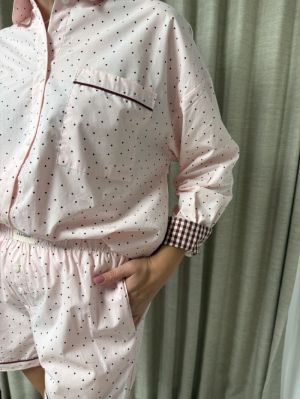PYJAMA SHORT 968 ROZE BOLLET