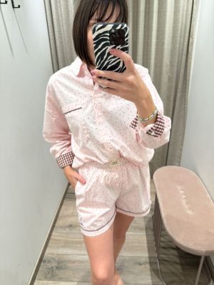 PYJAMA SHORT 968 ROZE BOLLET
