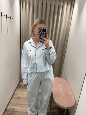 PYJAMA LANG 803 LICHTBLAUW