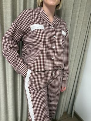 PYJAMA LANG 969 BORDEAUX RU