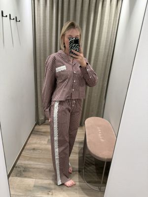 PYJAMA LANG 969 BORDEAUX RU